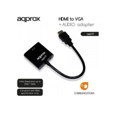 ΑΝΤΑΠΤΟΡΑΣ APPROX HDMI to VGA + AUDIO